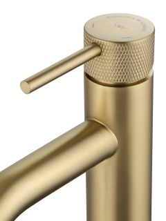 Смеситель для раковины Wonzon & Woghand WW-H1061-BG брашированное золото